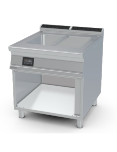 Bain-marie electric with GN 2/1 tank - Cm 80 x 90 x 90 h