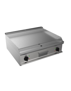 Fry top electric - Smooth plate - cm 80 x 70 x 25 h