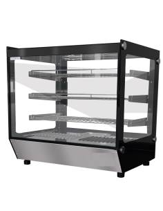 Hot showcase 150 liters - Straight glass - cm 70 x 57 x 67.8 h 2