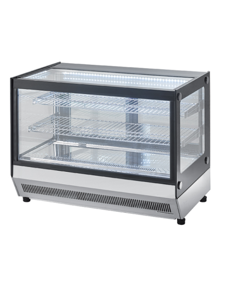Vetrina refrigerata da 120 litri - Vetro dritto - cm 70 x 56 x 67 h Vetrina refrigerata da 120 litri - Vetro dritto - cm 70 x 56 x 67 h