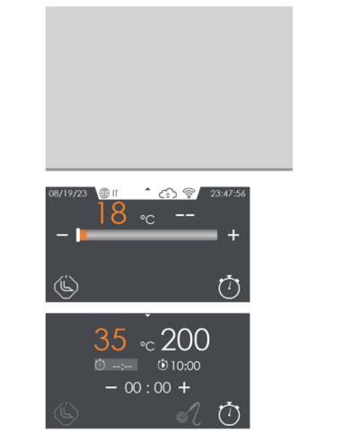 Fry top elettrico liscio cromato - Touch - Cm 80 x 90 x 90 h