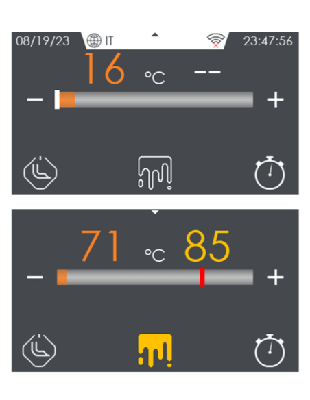 Fryer electric professional 2 tanks 8+8 liters - Touch - cm 40 x 90 x 90 h Fryer electric professional 2 tanks 8+8 liters - Touch - cm 40 x 90 x 90 h