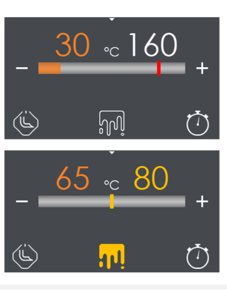 Freidora eléctrica profesional 1 cuba 18 litros - Touch - cm 40 x 90 x 90 h