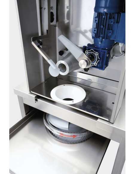 Portioning machine for 700 balls per hour - cm 51 x 66 x 83 h