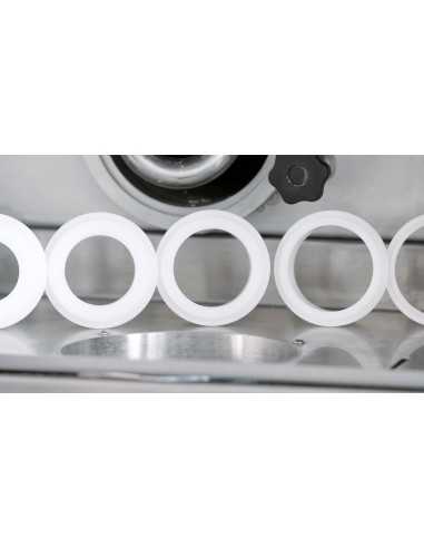 Portioning machine for 700 balls per hour - cm 51 x 66 x 83 h