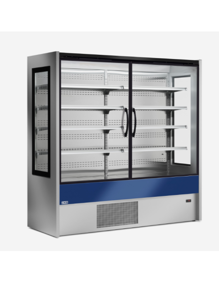 Refrigerated wall - Ventilated - Swing door - cm 180 x 75 x 200h