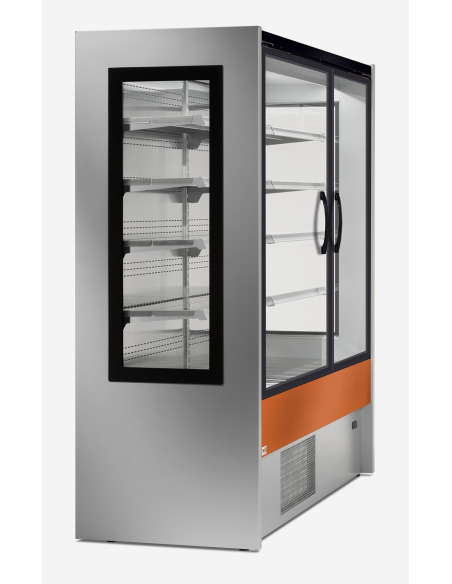 Murale refrigerato - Ventilato - Porte battenti - cm 70 x 75 x 200 h