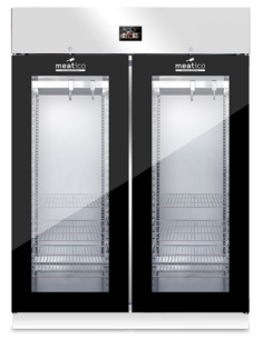 Aging display case 1365 liters - 300 kg - Black profiles 2