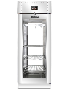 Vetrina frollatura da 625 litri - Fronte e retro vetrati