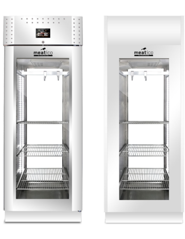 Vitrina de maduración de 625 litros - Parte delantera y trasera acristaladas