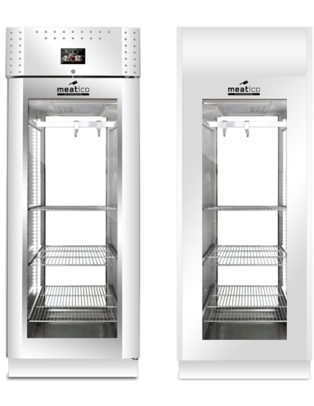 Vetrina frollatura da 625 litri - Fronte e retro vetrati