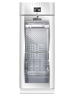 Fish aging display case 625 lt - 90 kg - Stainless profiles 2