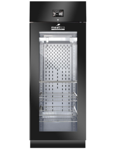 Fish aging display case 625 lt - 90 kg - Black color 2