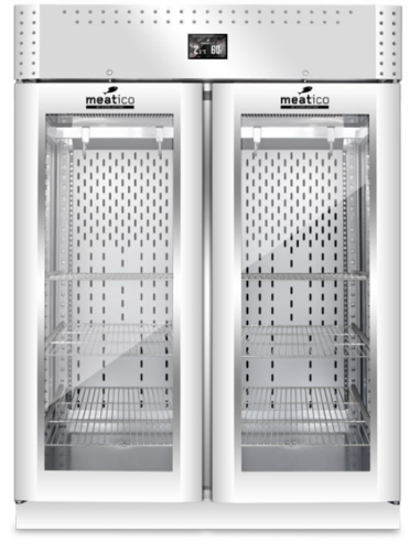 Armadio frollatura pesce 1365 lt - 180 kg - Profili inox