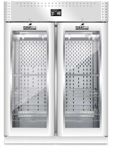 Armadio frollatura pesce 1365 lt - 180 kg - Profili inox