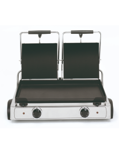 Cast iron plate with smooth surface and smooth lid - cm...