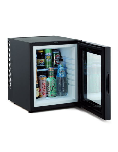 Minibar termoeléctrico empotrable o independiente - Capacidad 26 litros - Dimensiones 38 x 43 x 46,5 h