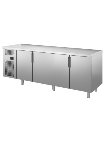 Refrigerated table - N. 4 doors - Cm 242 x 70 x...