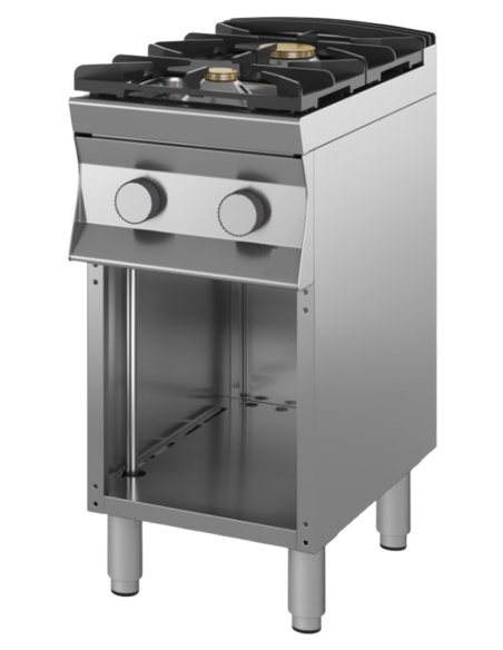 Cocina de gas - Fiamma gratis - N.2 incendios - cm 40x70x90 h