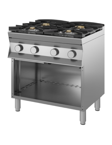 Cocina de gas - Fiamma gratis - N.4 incendios -...