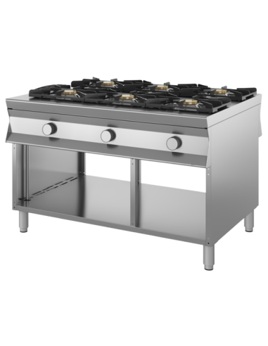 Cocina de gas - Fiamma libre - N.6 incendios -...