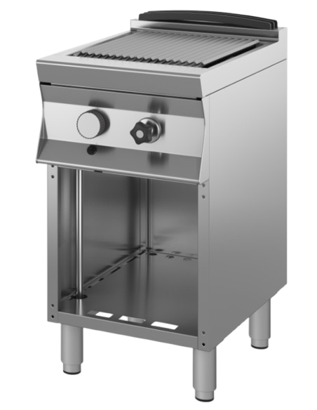 Combi Grill + red directa - A gas - tanque de almacenamiento de grasa - cm 45 x 70 x 90