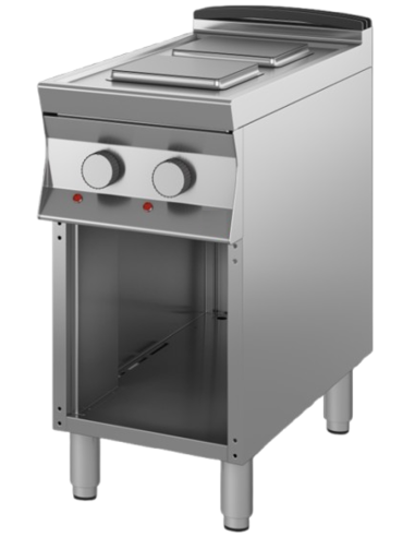 Cucina elettrica - N° 2 piastre quadre - cm 45...