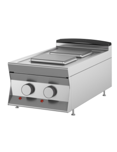 Plan de cocina - Eléctrico - N° 2 placas cuadradas - cm... 2