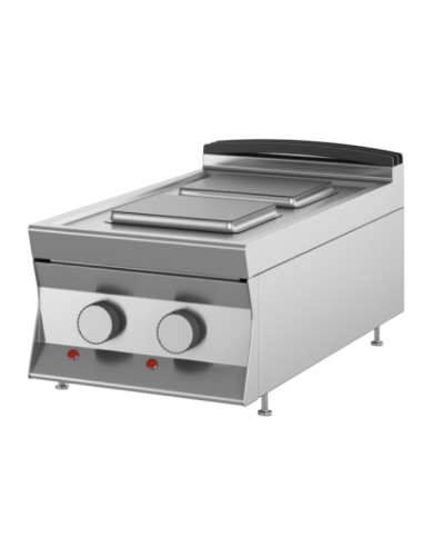 Cooking plan - Electric - N° 2 square plates -...