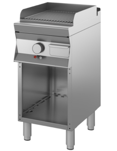 Electric FryTop - Chrome Row Plate - cm 40 x 90 x 90 h 2