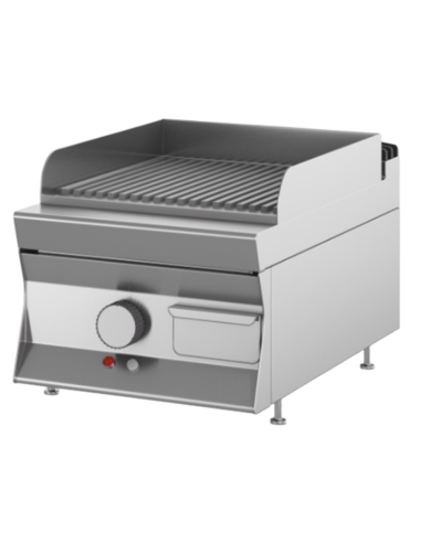 FryTop Electric - Placa cromado - cm 40 x 70 x...
