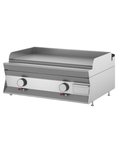 FryTop Elettrico  - Piastra Liscia al cromo - cm 80 x 70... 2