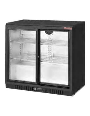 Refrigerated back counter display case two...