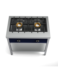 Cocina para tortitas con 2 quemadores 2