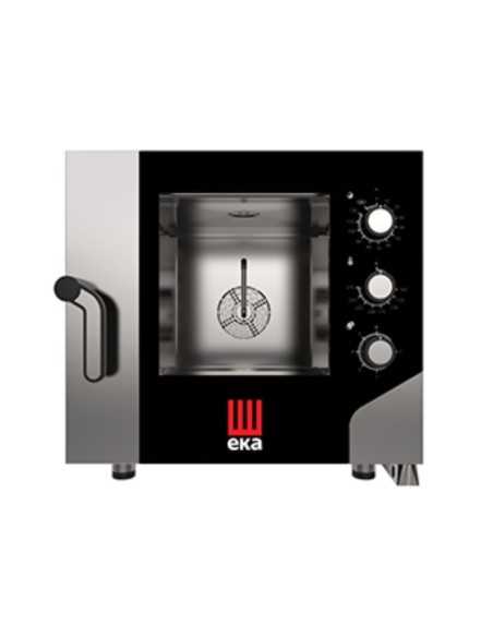 Electric oven 5 pans GN1/1 combined steam convection - Electromechanical panel - cm 73 x 85.5 x 70 h