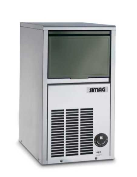 Air filled cube ice maker 20 kg / 24 h