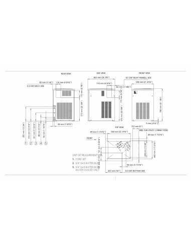 Fabbricatore ghiaccio granulare - Aria/Acqua 600 kg/24h