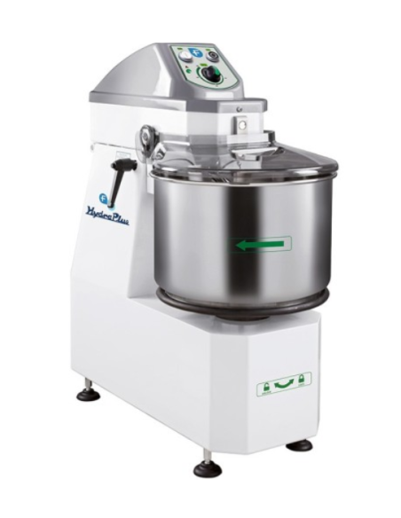 High hydration spiral mixer - Capacity kg 12 - Cm 63.2 x 32 x 75 h