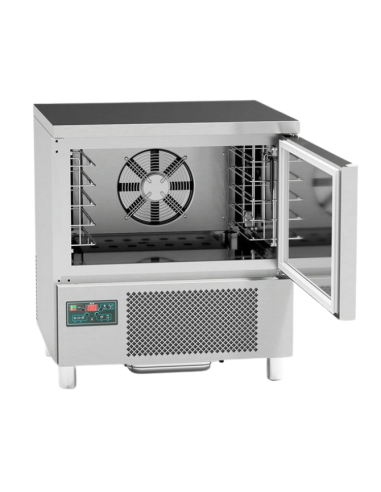 Blast chiller 5 pans GN 1/1 or cm 40 x 60 - cm 80 x 69.5 x 85 h