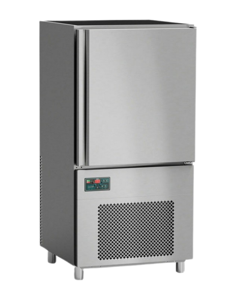 Abbattitore di temperatura 10 teglie GN 1/1 o cm 40 x 60 - cm 80 x 82.5 x 162.5 h