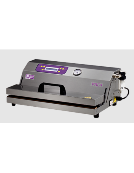 Semi-automatic Vacuum Packaging Machine - Sealing Bar mm (x2)430 - cm 51.5 x 29 x 18 h