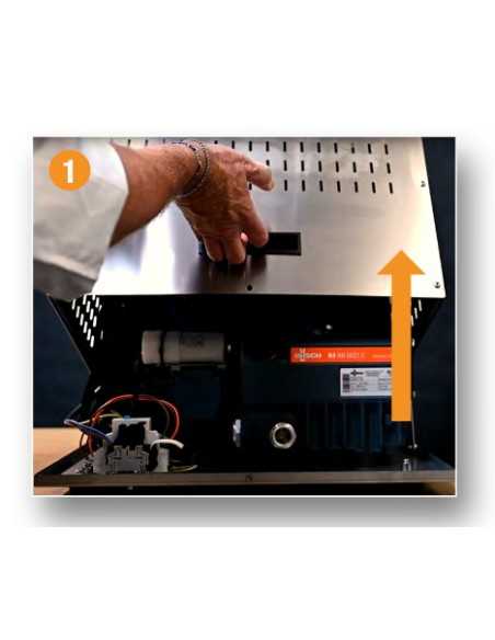 Envasadora al vacío automática - Barra de soldadura cm 36,5 - cm 51 x 56 x 52 h