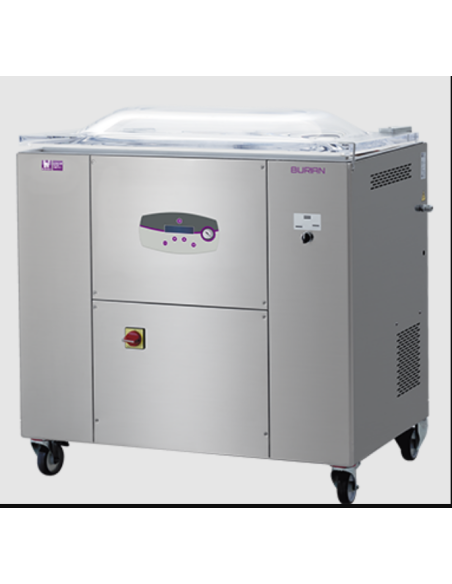 Confezionatrice Sottovuoto Digitale - Doppia Barra saldante cm 95 - cm 109 x 90 x 115 h