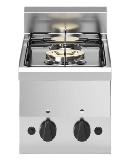 Gas stove with 2 burners - cm 30 x 60 x 30 h Gas stove with 2 burners - cm 30 x 60 x 30 h