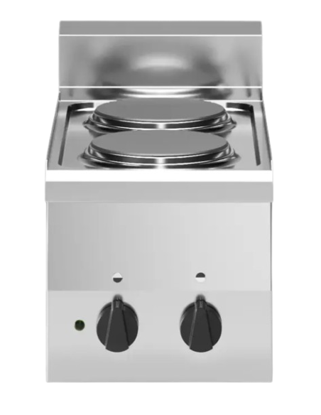 Cocina eléctrica con 2 quemadores - cm 30 x 60 x 30 h