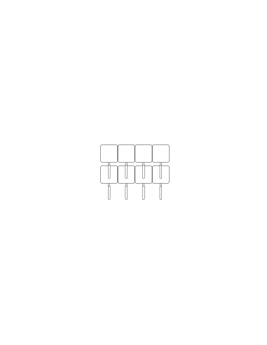 8 x 1/8 tub pasta cooker basket kit for 60 module cm