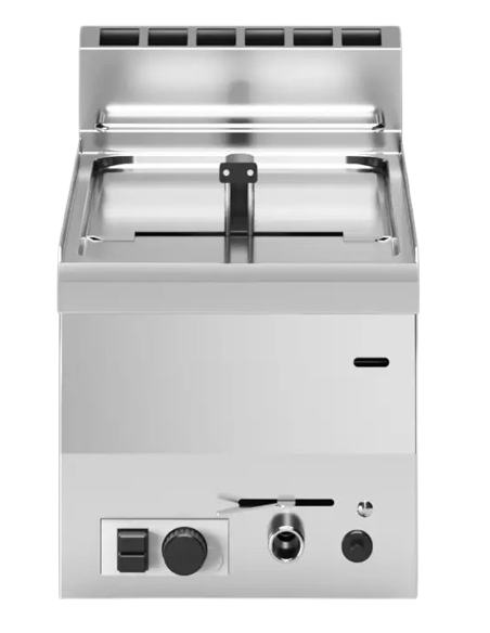 Gas fryer with 1 tank 8 liter - cm 30 x 60 x 30 h Gas fryer with 1 tank 8 liter - cm 30 x 60 x 30 h