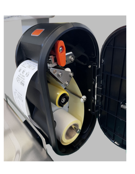 Balanza - Etiquetadora - Multirango 12-30 kg div. 2-5g - cm 39 x 37 x 19/61 h