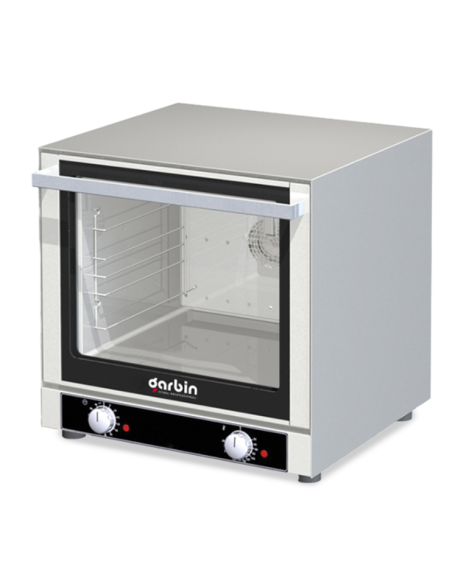 Forno a convenzione elettrico con 4 teglie cm 43.3 x 33.3 - Cm 60 x 58 x 59 h