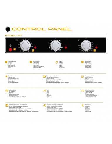 Horno eléctrico de convección con 4 sartenes...